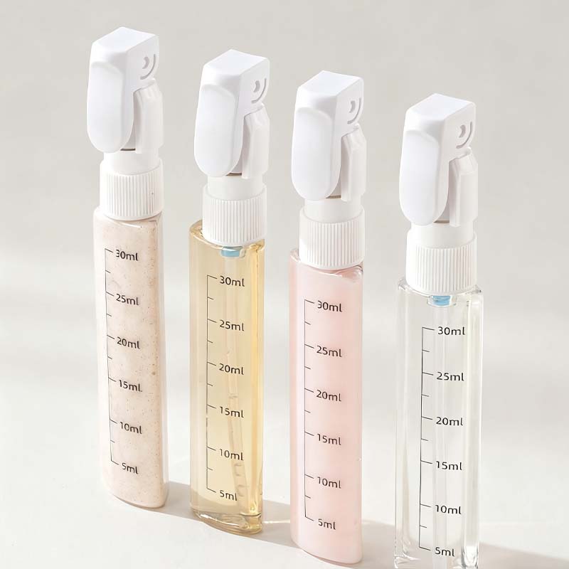 Pack Like a Pro: 4-in-1 Refillable TSA Kit | Organizes All Liquids for Weekend Trips