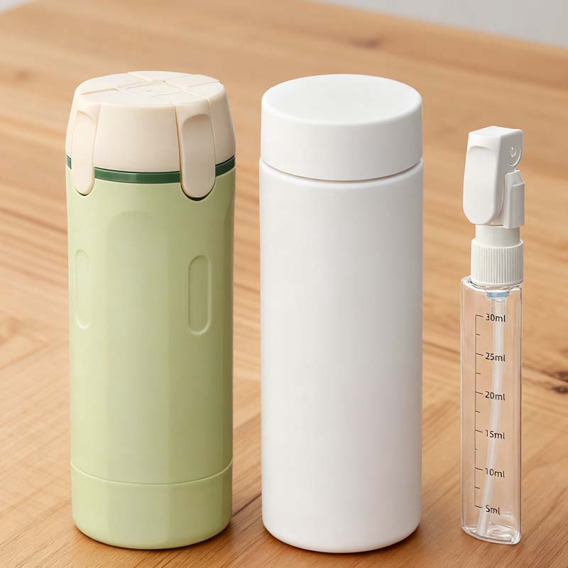 Pack Like a Pro: 4-in-1 Refillable TSA Kit | Organizes All Liquids for Weekend Trips