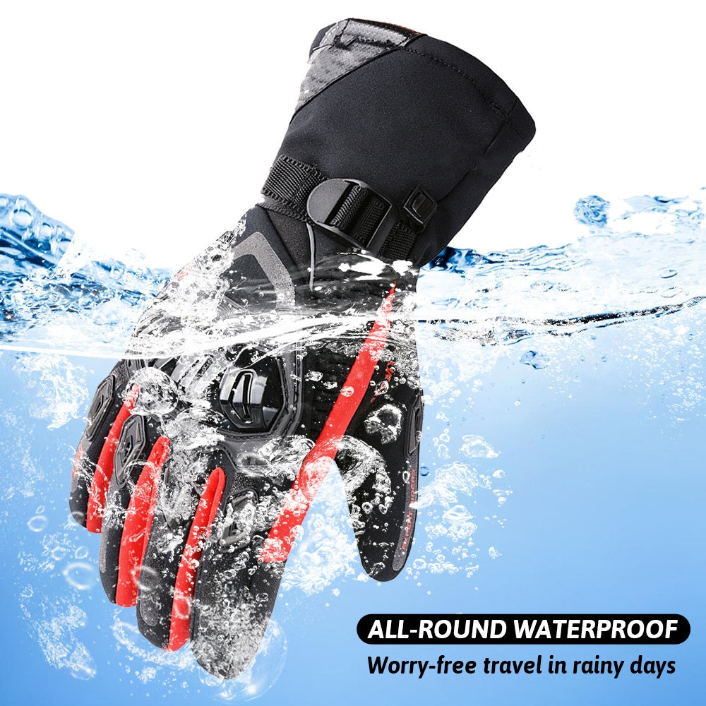⏰❄️ SUOMY Winter Motorcycle Gloves – Warm, Waterproof & Windproof 🧤🏍️