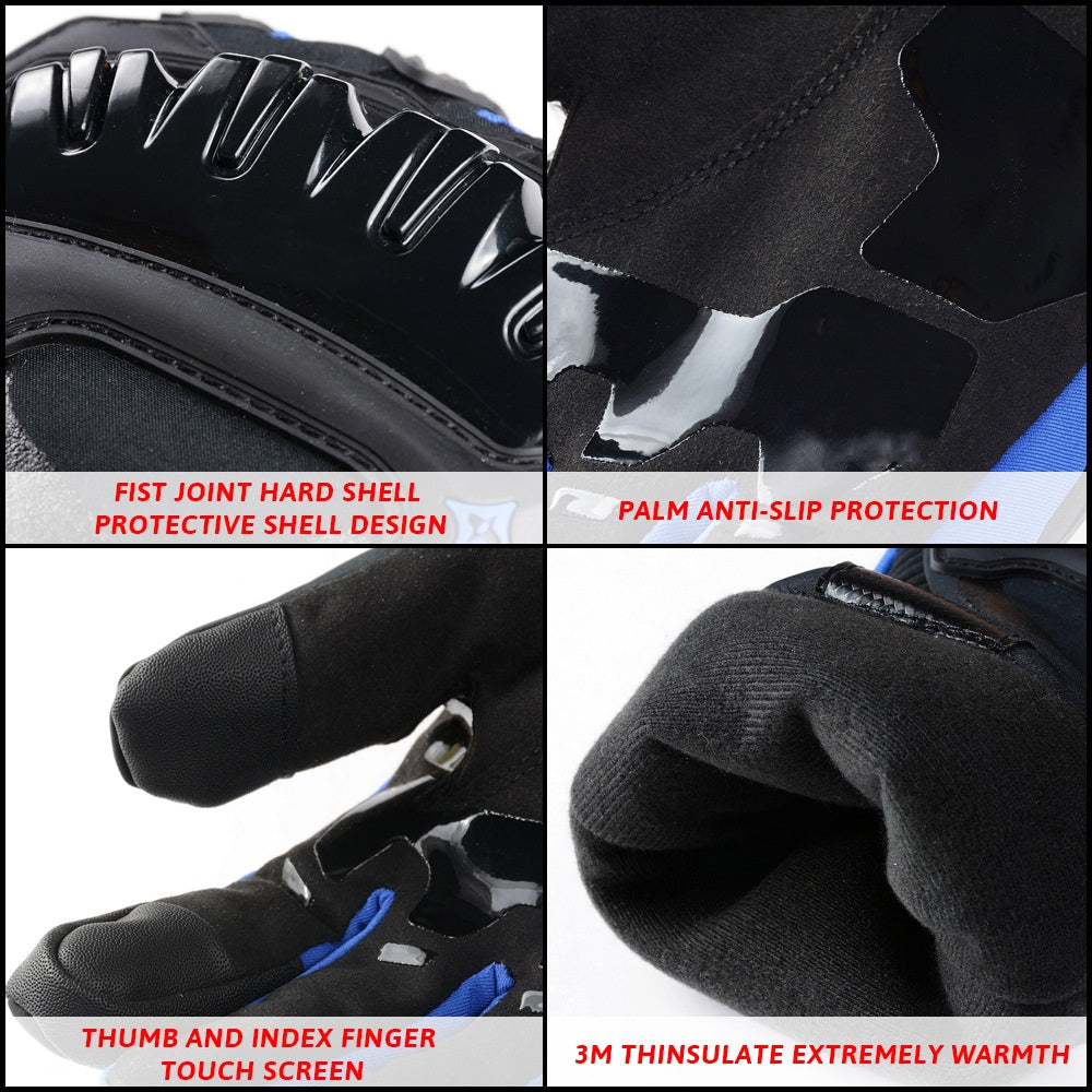 ⏰❄️ SUOMY Winter Motorcycle Gloves – Warm, Waterproof & Windproof 🧤🏍️