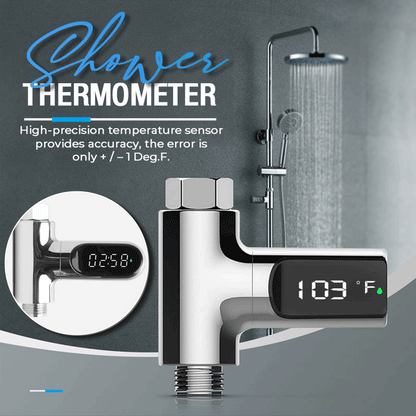 **Smart Shower Thermometer with Colour Alert- Safe Bathing Starts Here