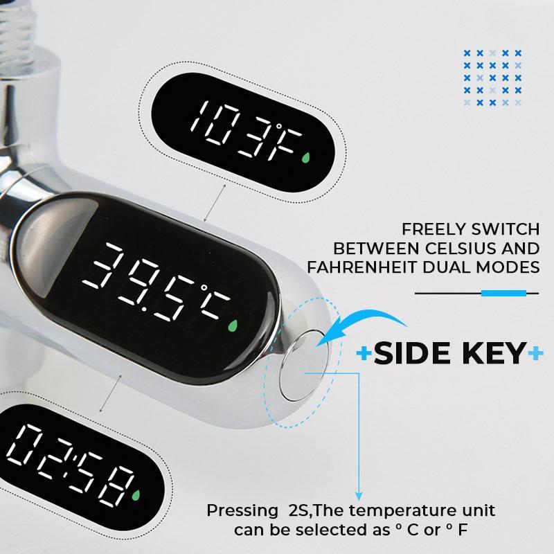 **Smart Shower Thermometer with Colour Alert- Safe Bathing Starts Here