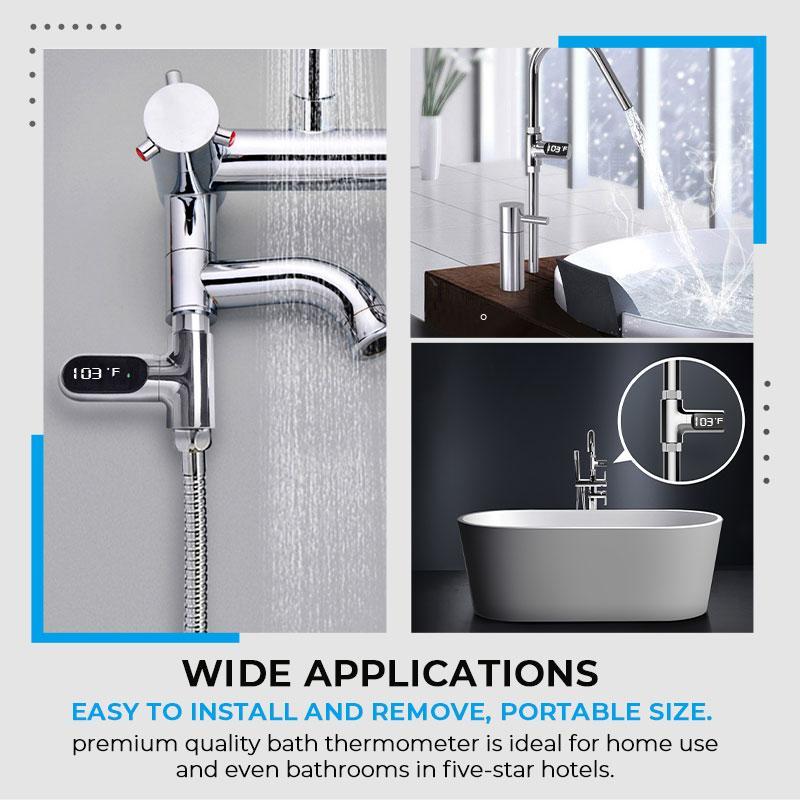 **Smart Shower Thermometer with Colour Alert- Safe Bathing Starts Here