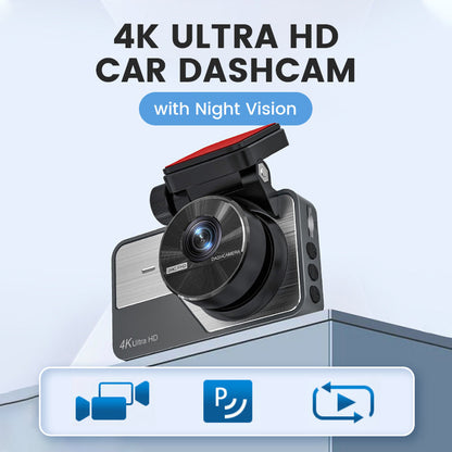 📹48% OFF FOR A LIMITED TIME!✨4K Ultra HD dash cam with night vision🚗Wi-Fi and loop recording for continuous monitoring🌙