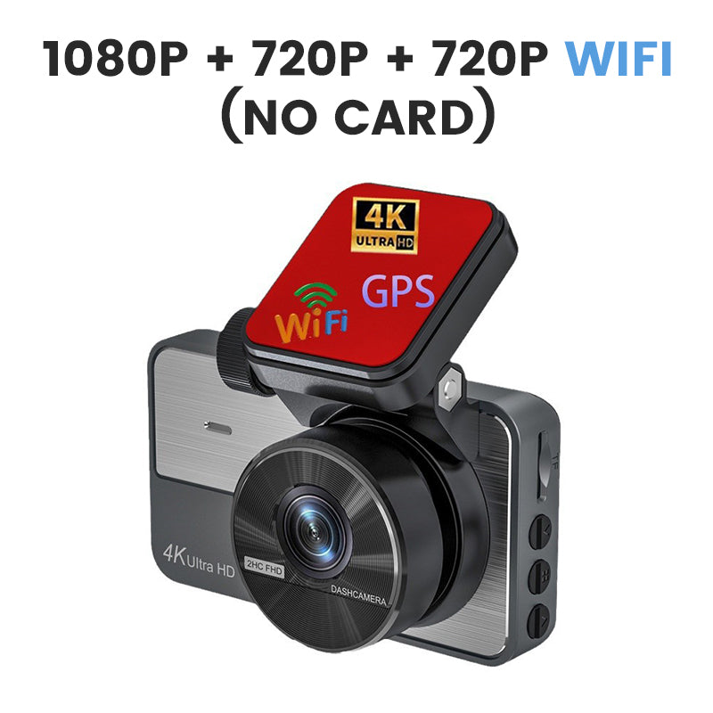 📹48% OFF FOR A LIMITED TIME!✨4K Ultra HD dash cam with night vision🚗Wi-Fi and loop recording for continuous monitoring🌙