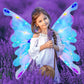 🎀🎁Rechargeable Electric Fairy Wings with LED Lights and Music🎀🎁