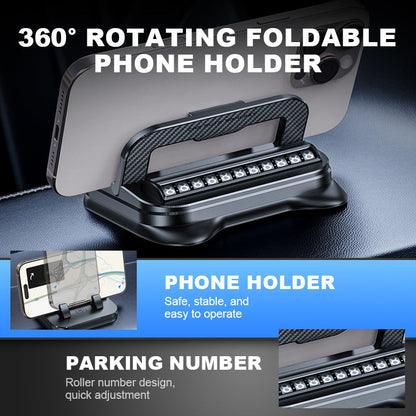 📱 360° Foldable Phone Holder | BUY 2 GET 1 FREE + Christmas Sale-Limited Time 77%!🎄 | Universal Rotating Stand for Desk, Car & Travel | Perfect Anti-Slip Gift for Work & Leisure 🎄✨