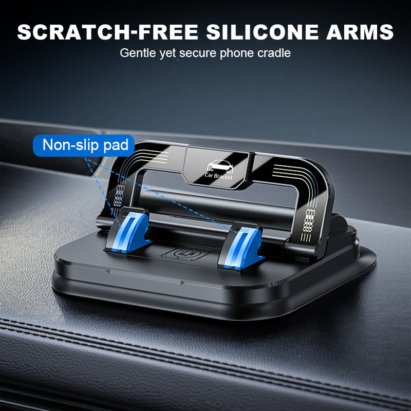📱 360° Foldable Phone Holder | BUY 2 GET 1 FREE + Christmas Sale-Limited Time 77%!🎄 | Universal Rotating Stand for Desk, Car & Travel | Perfect Anti-Slip Gift for Work & Leisure 🎄✨