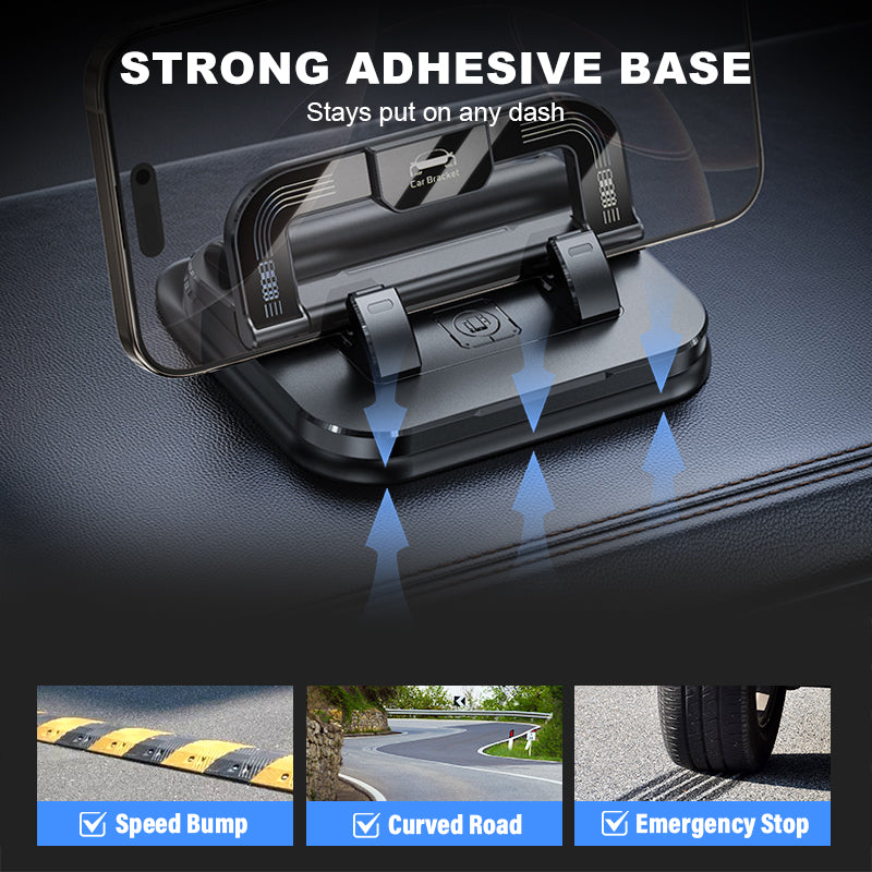 📱 360° Foldable Phone Holder | BUY 2 GET 1 FREE + Christmas Sale-Limited Time 77%!🎄 | Universal Rotating Stand for Desk, Car & Travel | Perfect Anti-Slip Gift for Work & Leisure 🎄✨