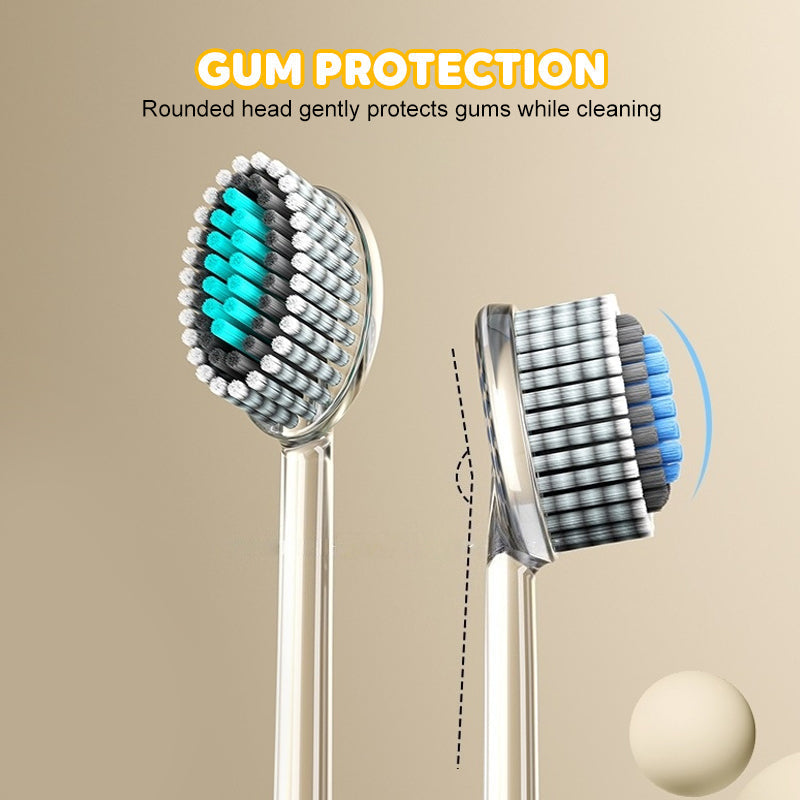 😍Buy 2 Get 1 Free😍Three-layer bristles for comprehensive oral hygiene|Ultra Soft Toothbrushes for Adults