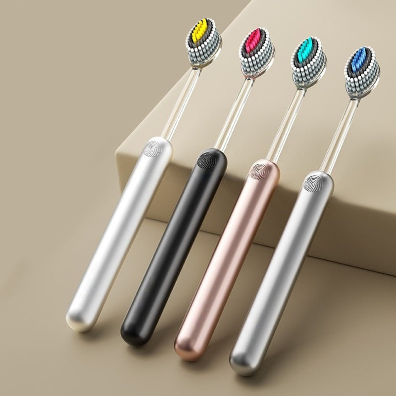 😍Buy 2 Get 1 Free😍Three-layer bristles for comprehensive oral hygiene|Ultra Soft Toothbrushes for Adults