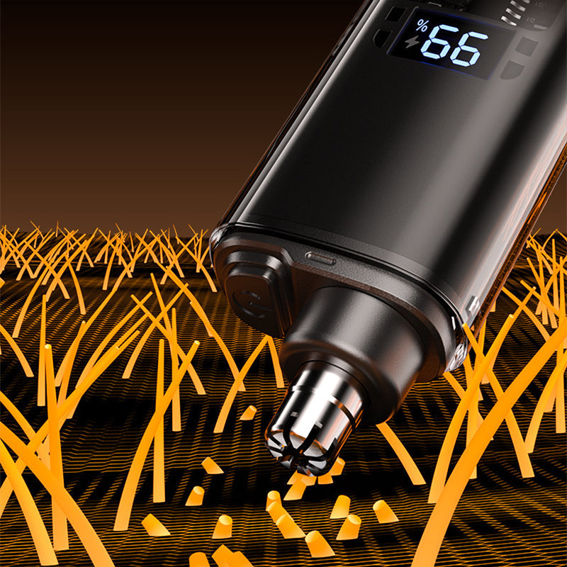 👃 Smart Electric Nose Hair Trimmer | HALF PRICE 50% OFF! | Painless Grooming & Waterproof Design | Perfect Personal Care Gift