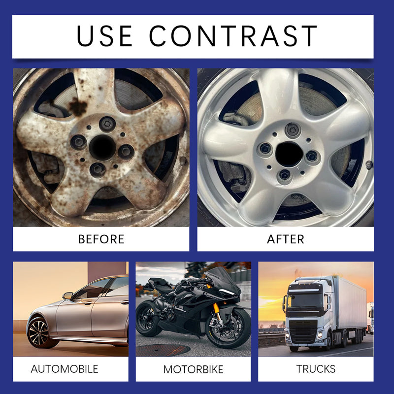 [UK Made/Tested] Concentrated Rust Remover Spray - 100ml for Spot Treatment on Cars, Tools & Metal | Safe on Paint When Used as Directed