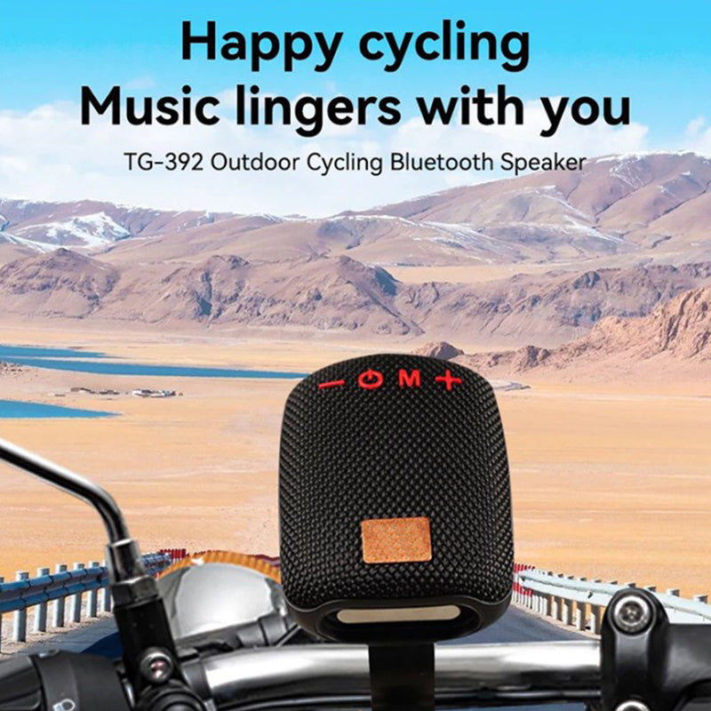 🔈🔈50% OFF🚲Bluetooth sports speaker for bicycles – IPX5 waterproof, TWS & MicroSD card support 🚴‍♂️🔊