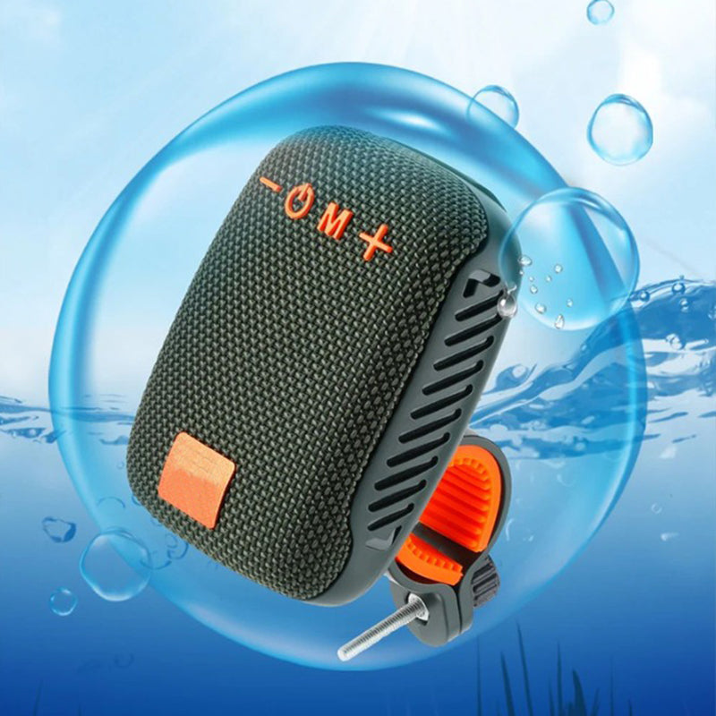 🔈🔈50% OFF🚲Bluetooth sports speaker for bicycles – IPX5 waterproof, TWS & MicroSD card support 🚴‍♂️🔊