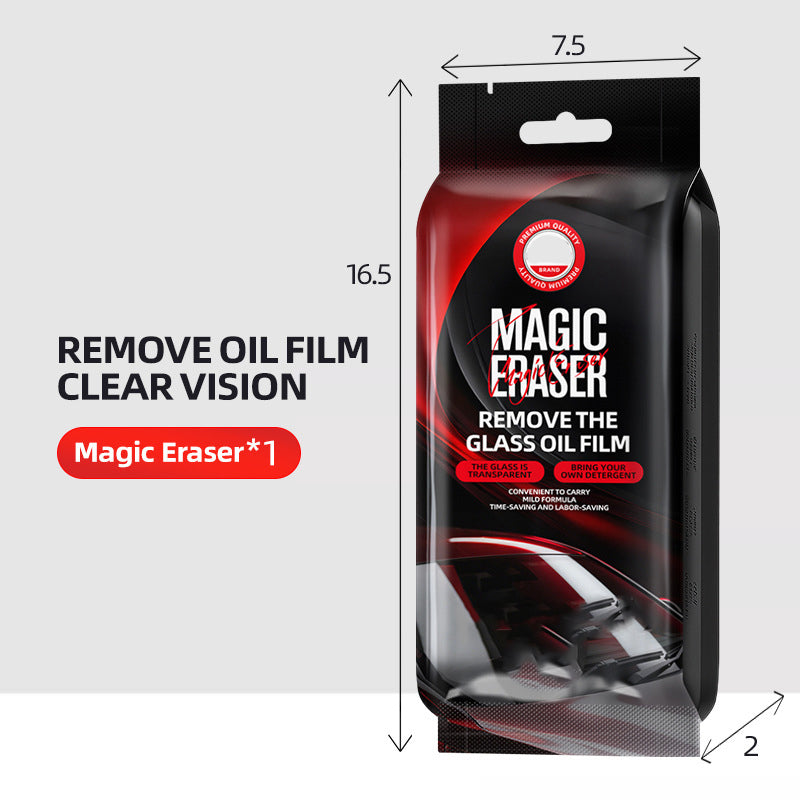 🚗 Magic Car Glass Cleaning Sponge | Crazy Friday + Christmas Double SALE | Streak-Free Film & Window Polish, Reusable & Waterproof | Ultimate Auto Detailing Gift 🎄✨