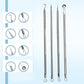 💓HOT SALE 50% OFF💥Stainless Steel Blackhead Removal Kit (with free alcohol pads)
