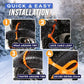 ⛓️Heavy Duty Steel Snow Chains | Maximum Traction for UK Ice, Mud & Slippery Roads | Universal Car Fit