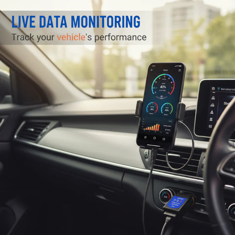 All System Car Diagnostic Tool with Live Data
