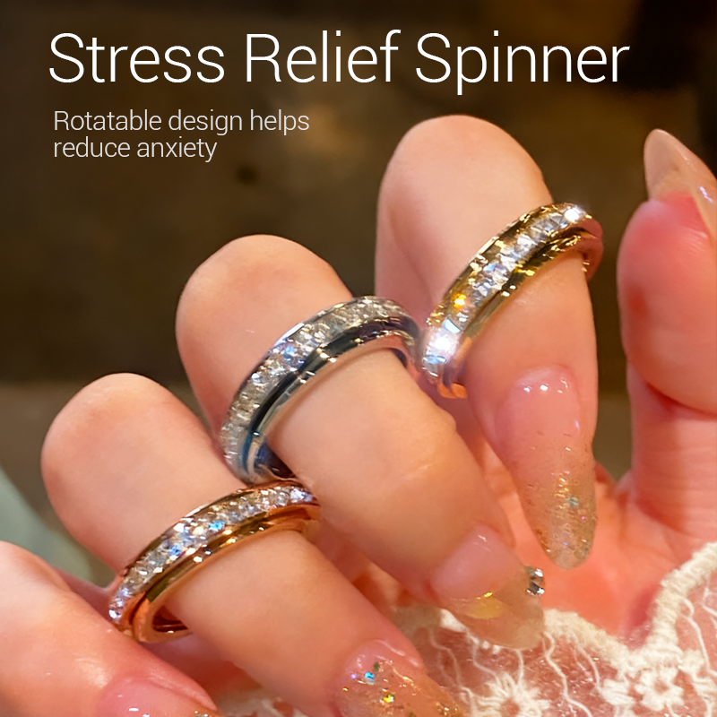 💖 Find Your Calm, One Spin at a Time. | The Rotating Mindfulness Ring.