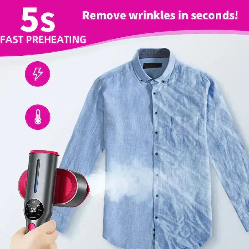💨💞2026 HOT SALE 50% OFF! 🧺Garment Steamer for Clothes Portable Travel Clothing Steamer Iron📍GB
