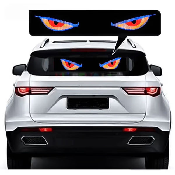 🔥Hot Sale 50% OFF🎁Colorful Eye Lamp Soft Screen for Car Windows【Free Shipping】