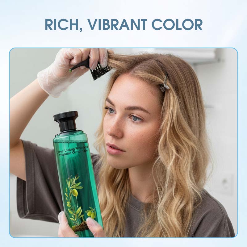 ❄Start Your New Year with Healthier Hair Colour | Long-Lasting Botanical Dye Infused with Nourishing Essential Oils for Vibrant, Shiny & Amonia-Free Colour at Home