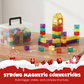 🥳2026 HOT SALE🥳💞50K+ SOLD!🔵🟡 50% OFF! Magnetic Building Set – Learn geometry & spatial skills. 6‑sided magnets, see‑through colors. A gift that grows brains! 🧠✨