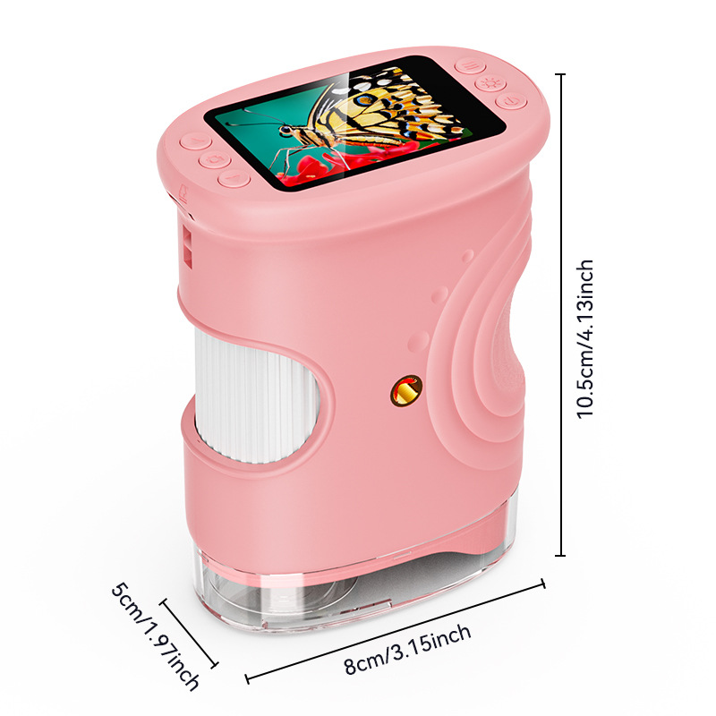 🎁Free Shipping + 50% OFF 🔥Handheld Pocket Microscope for Kids-Nature teaches children best🐛