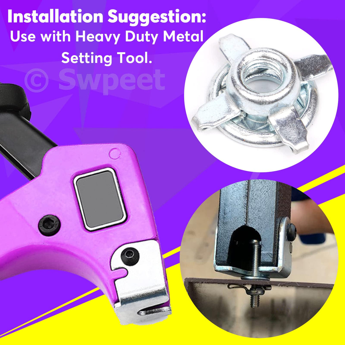 🔧Hot Sale-Expansion Screw Petal Nut