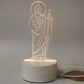 🎄Christmas Sale 60% OFF🔥Jesus 3D Night Lamp & Religious Gifts