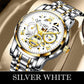 ⌚Time-Limited 60% OFF NOW! 🔥Men's Waterproof Roman Skeleton Automatic Mechanical Watch