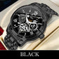 ⌚Time-Limited 60% OFF NOW! 🔥Men's Waterproof Roman Skeleton Automatic Mechanical Watch