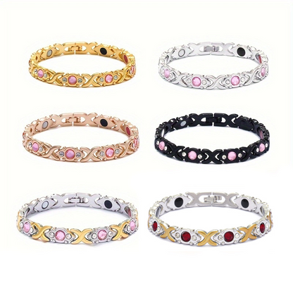 📢📢58 % OFF !!💎Women's Elegant Adjustable Rhinestone Bracelet