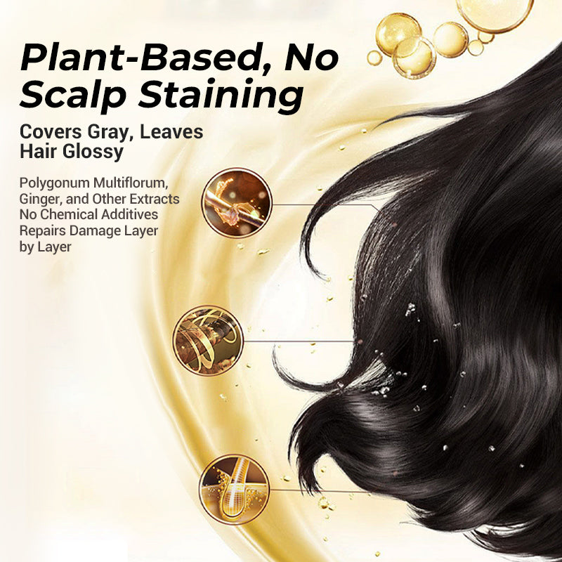 💆‍♀️ 2-in-1 Effortless Bubble Hair Color | Christmas SALE 52% OFF | At-Home Root Touch-Up & Full-Color Kit | Salon-Quality DIY Gift Set 🎄✨【A ten-pack】