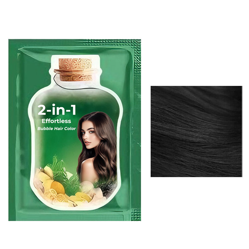 💆‍♀️ 2-in-1 Effortless Bubble Hair Color | Christmas SALE 52% OFF | At-Home Root Touch-Up & Full-Color Kit | Salon-Quality DIY Gift Set 🎄✨【A ten-pack】
