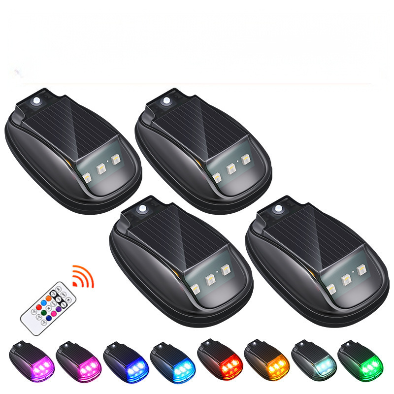 ⏳Limited-time 50% off⏰Waterproof Solar Car Roof Light with Remote🚗🔦