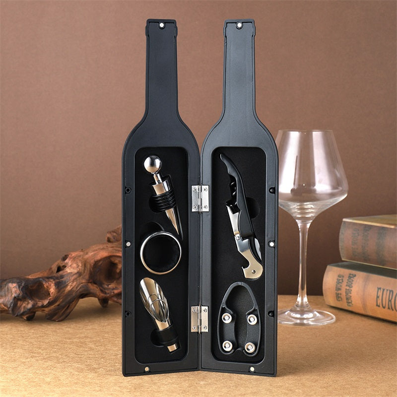 🍷 Deluxe Wine Opener Gift Set | LIMITED-TIME 50% OFF | 500g+ Premium Kit with Accessories | Perfect Heavyweight Gift for Wine Lovers & Connoisseurs 🎄✨