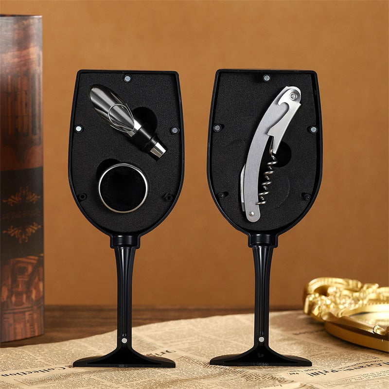 🍷 Deluxe Wine Opener Gift Set | LIMITED-TIME 50% OFF | 500g+ Premium Kit with Accessories | Perfect Heavyweight Gift for Wine Lovers & Connoisseurs 🎄✨