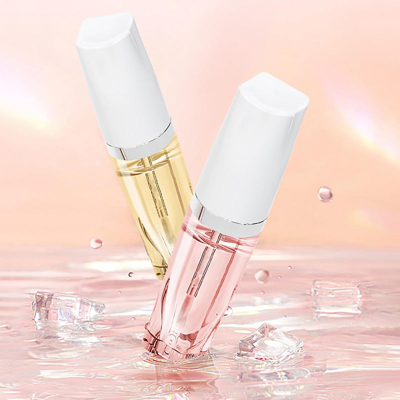 💋 pH-Adaptive Lip Oil | Christmas SALE 50% OFF | Custom Color & Intense Moisture, Lightweight & Non-Sticky | Choose Amber Glaze or Strawberry Gum Shade 🎄✨