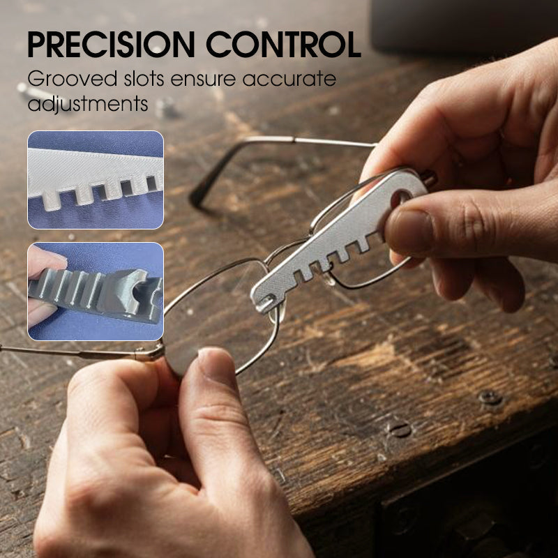 👓 Eyeglass Frame Adjustment Tool | Christmas SALE 65% OFF | Repair Kit for Temples, Nose Pads & Lens Alignment | Essential Optician Gift for Glasses Care 🎄✨