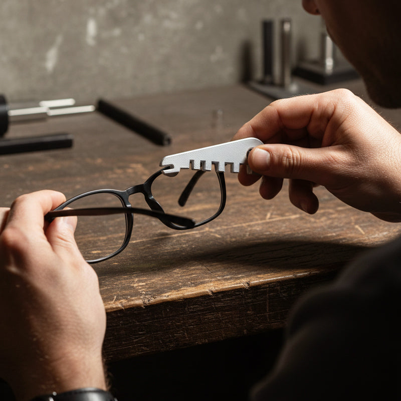 👓 Eyeglass Frame Adjustment Tool | Christmas SALE 65% OFF | Repair Kit for Temples, Nose Pads & Lens Alignment | Essential Optician Gift for Glasses Care 🎄✨