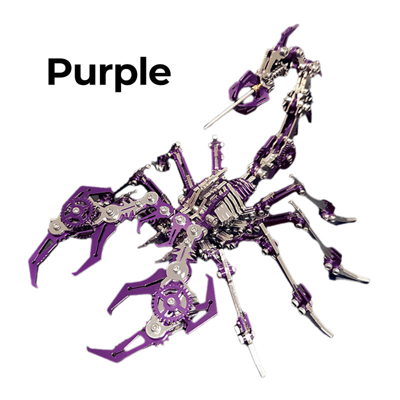 🛠️ 49% OFF NOW! 🦂 3D Scorpion Metal Puzzle – Mechanical Assembly Model, Challenging & Decorative 🧩⚙️