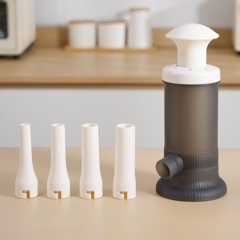 🥩 Household Manual Sausage Stuffer Machine | Year-End Mega Upgrade Launch | Professional Grade with 4 Nozzles & Stainless Steel Build | Craft Homemade Sausages & Jerky 🚀✨