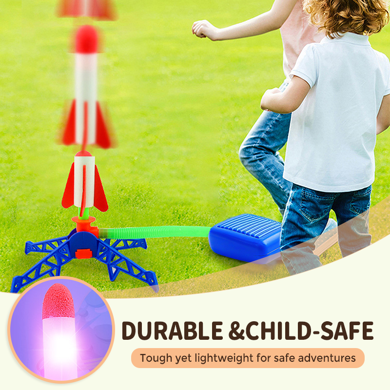 🚀 LED Stomp Rocket Launcher | Christmas SALE 50% OFF | STEM Outdoor Toy with Motion-Activated Lights & Physics Launch | Perfect Gift for Active Kids & Family Fun 🎄✨