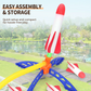 🚀 LED Stomp Rocket Launcher | Christmas SALE 50% OFF | STEM Outdoor Toy with Motion-Activated Lights & Physics Launch | Perfect Gift for Active Kids & Family Fun 🎄✨