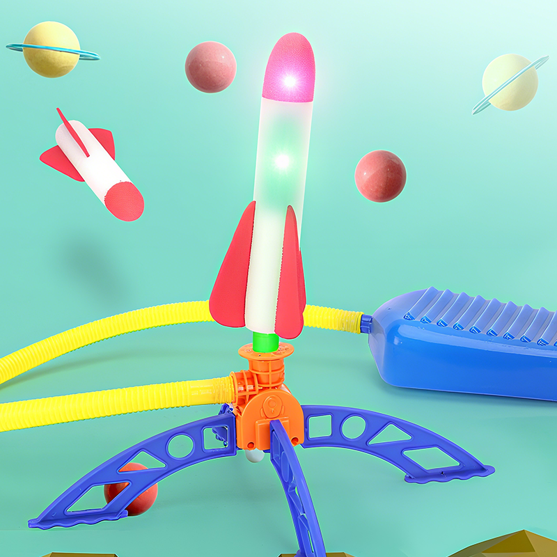 🚀 LED Stomp Rocket Launcher | Christmas SALE 50% OFF | STEM Outdoor Toy with Motion-Activated Lights & Physics Launch | Perfect Gift for Active Kids & Family Fun 🎄✨