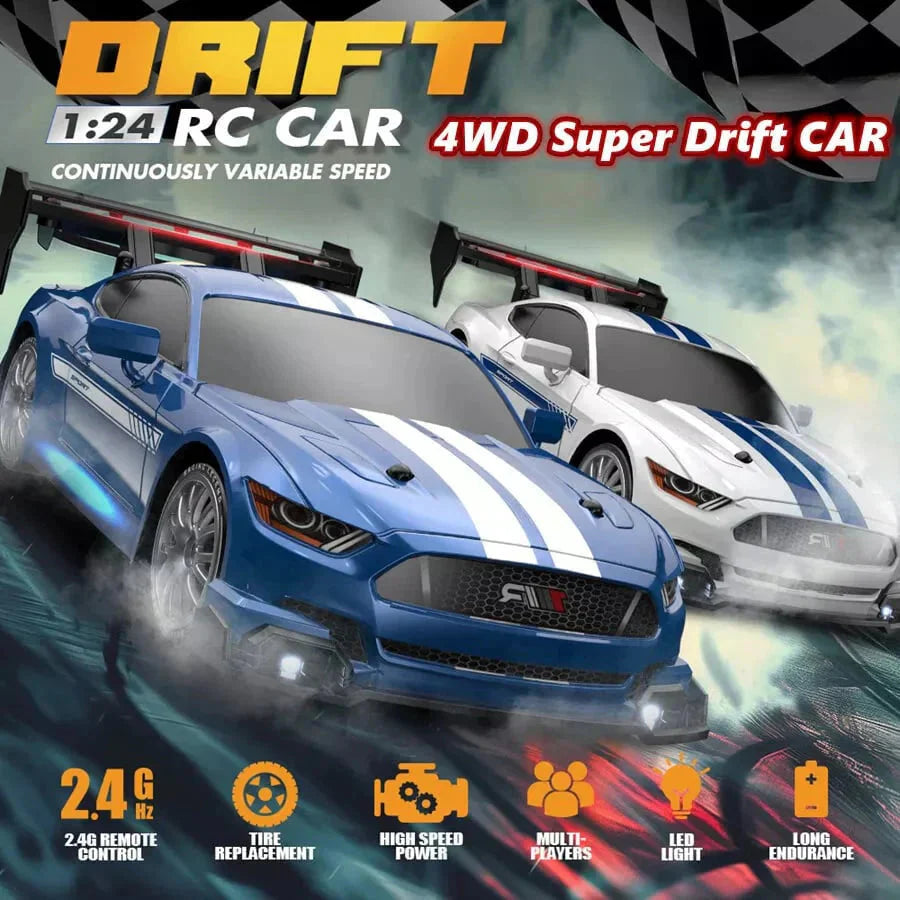 🏎️VaporStorm RC Drift Car | High-Speed, Realistic Vapor Exhaust, and Ultimate Drifting Fun!🎁Top Car Enthusiast Gift of 2025