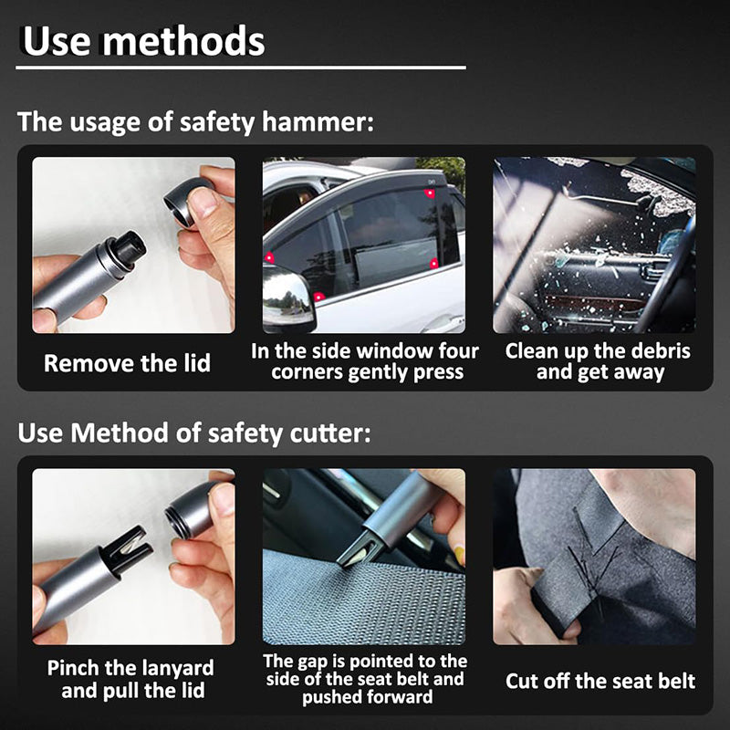 🚨 Upgraded Emergency Car Hammer | 2026 New Upgrade Trial Offer 35% OFF | Shatter Windows & Cut Seatbelts Instantly | High-Grade Life-Saving Tool for Every Driver 🚗✨