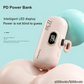 **Compact 5000mAh Power Bank with Safe Fast Charge
